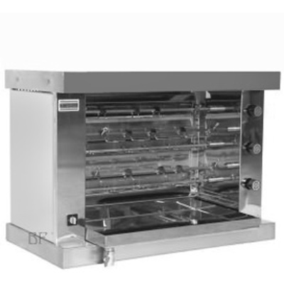 ../frankl24shop/Spanferkelgrill klein Hähnchengrill 3 Spieße, Gas